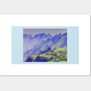 Beautiful mountain view landscape-amazing picture Posters and Art